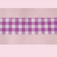 Vintage violet checked ribbon. > Ribbons > Vintage violet checked ribbon.