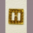 Super vintage glass buckle - yellow > Buttons > Super vintage glass buckle - yellow