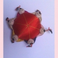 Great vintage pincushion with Chinese characters. > Other Items > Great vintage pincushion with Chinese characters.