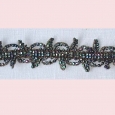 A length of irridescent beaded trim - F5 > Beaded > A length of irridescent beaded trim - F5