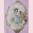 Victorian card of affection > Victorian card of affection
