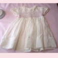 1950s  smocked childs dress - AG1 > Embroidery > 1950s  smocked childs dress - AG1