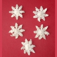 Christmas special - A packet of 5 lace motifs - S2 > Lace > Christmas special - A packet of 5 lace motifs - S2