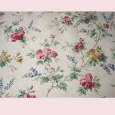 Pretty floral vintage fabric - D29 > Pretty floral vintage fabric - D29