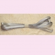 Silver grey vintage ribbon