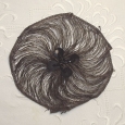 Victorian black lace beaded roundel > Beaded > Victorian black lace beaded roundel