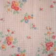 Vintage 1940s Liberty fabric square for patchwork and crafts - AG34