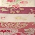 Vintage fabric Scrap bag -Vintage French floral prints. - D24