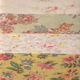 Vintage fabric Scrap bag -Vintage French floral prints. - D18 > Vintage fabric Scrap bag -Vintage French floral prints. - D18