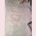 Shabby chic vintage rosy fabric - N29